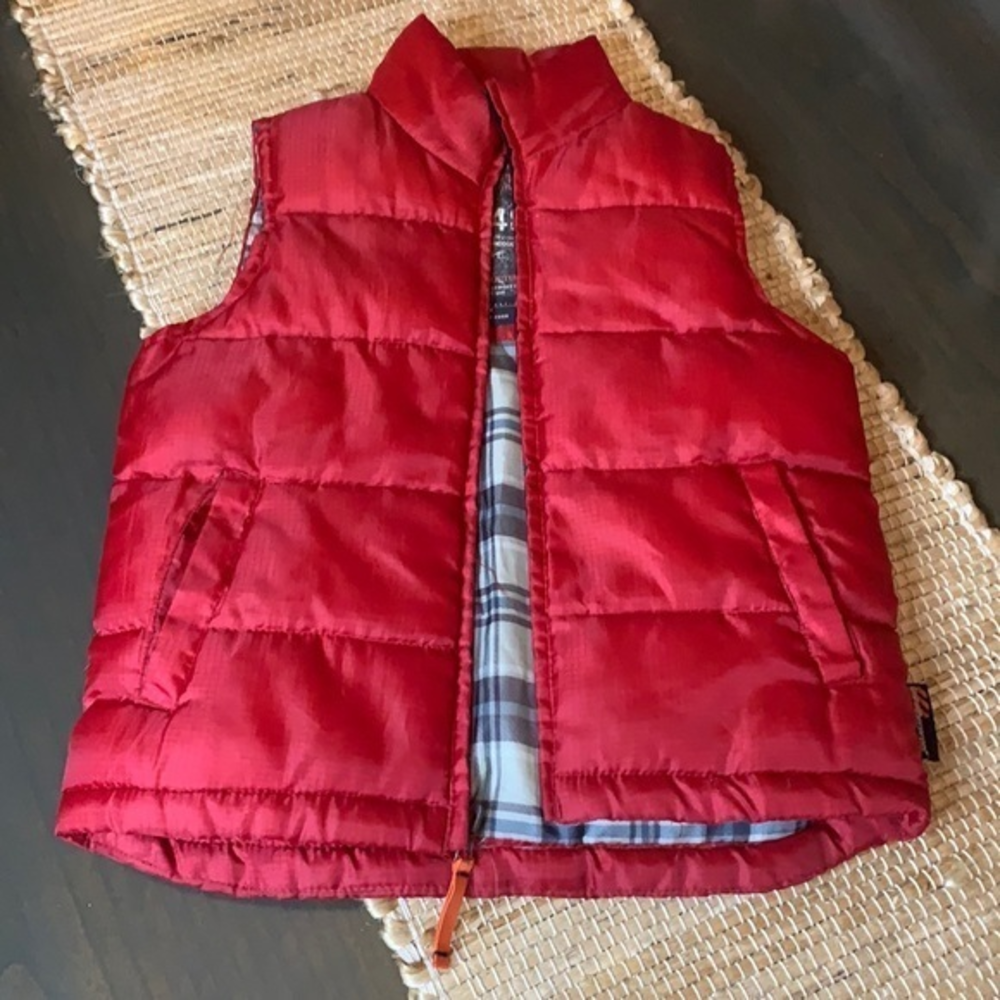 Weatherproof Authentic Outerwear Red Puffer Vest‎ Size 5, EUC